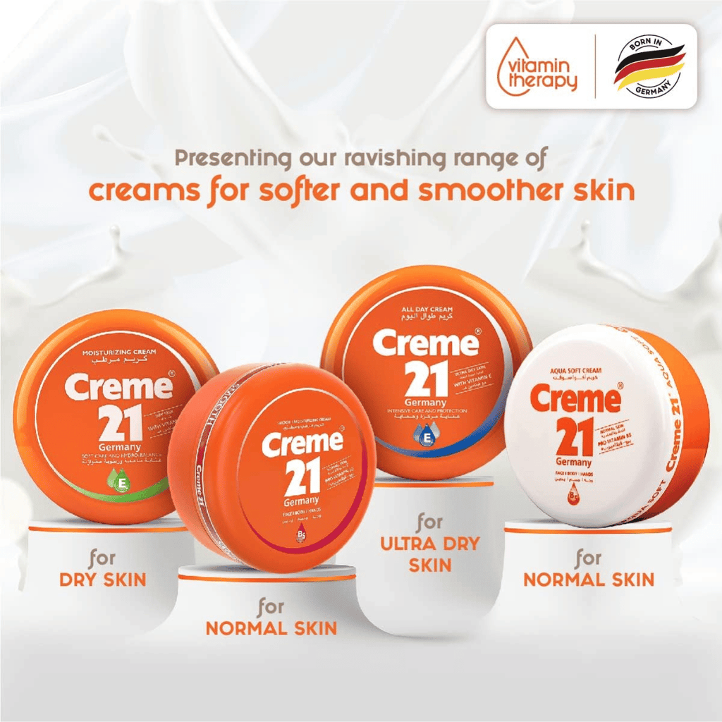 كريم 21 كريم مرطب طوال اليوم مع فيتامين E 