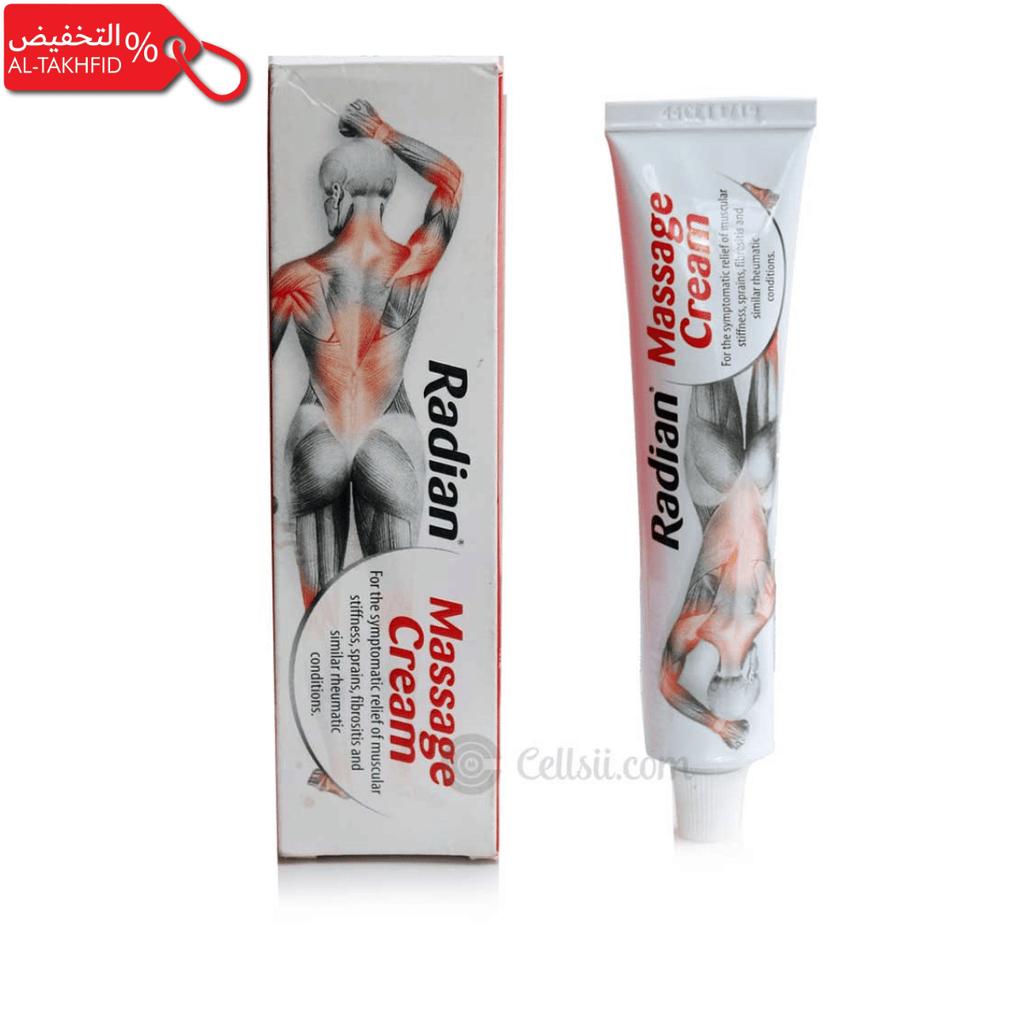 Radian Massage Cream – Relief for Back, Joint, & Muscle Pain