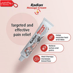 Radian Massage Cream – Relief for Back, Joint, & Muscle Pain