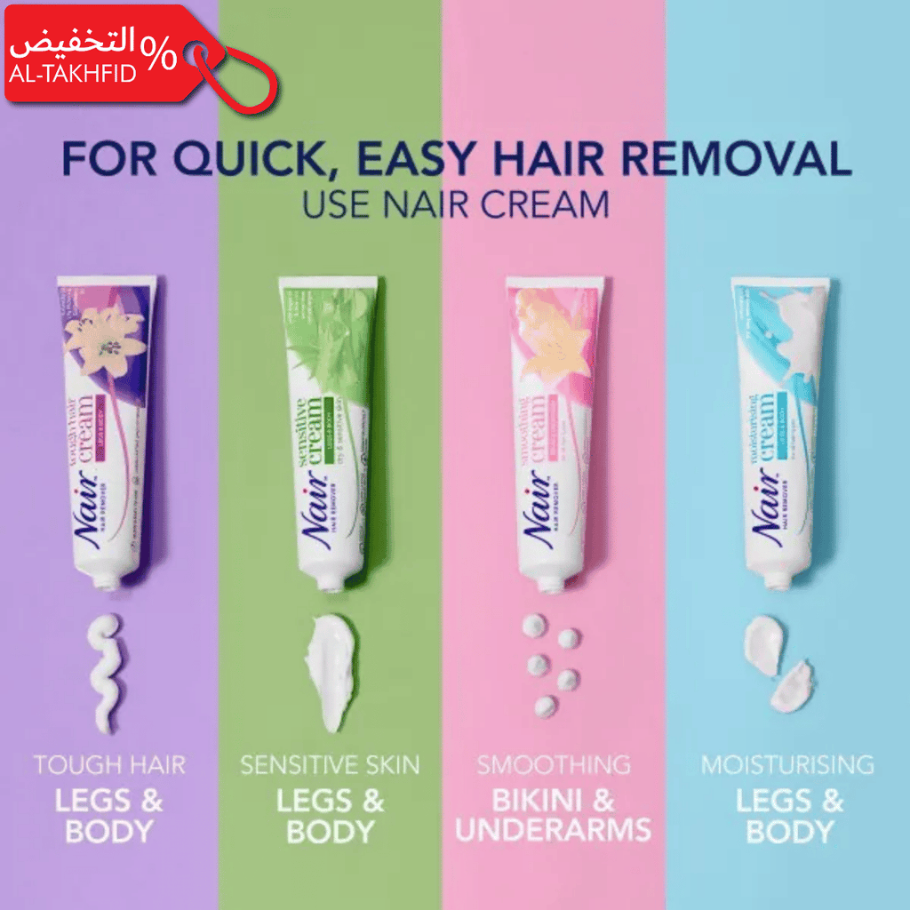 Nair Rose Hair Removal Cream 100ml | Smooth Skin & Long-Lasting Results