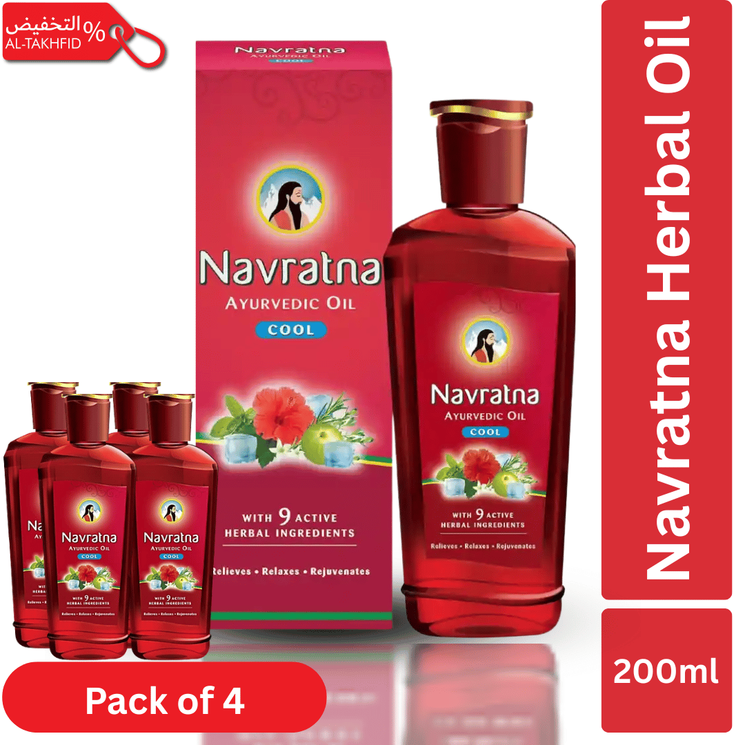 Himani Navaratna Oil: Cooling Relief for Head & Body (Triple Purified)