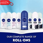 NIVEA Roll-On Deodorant 50ml | 48H Protection | Anti-Stain Formula