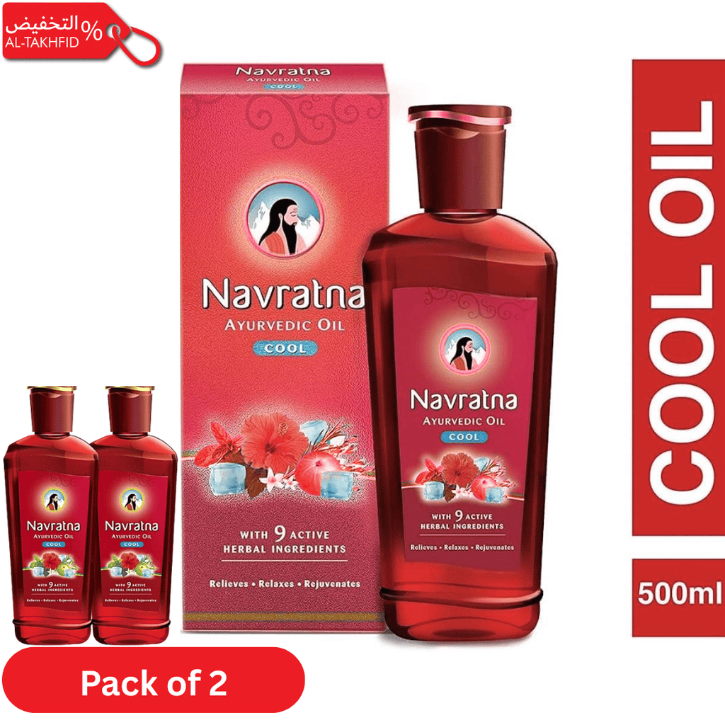 Himani Navaratna Oil: Cooling Relief for Head & Body (Triple Purified)