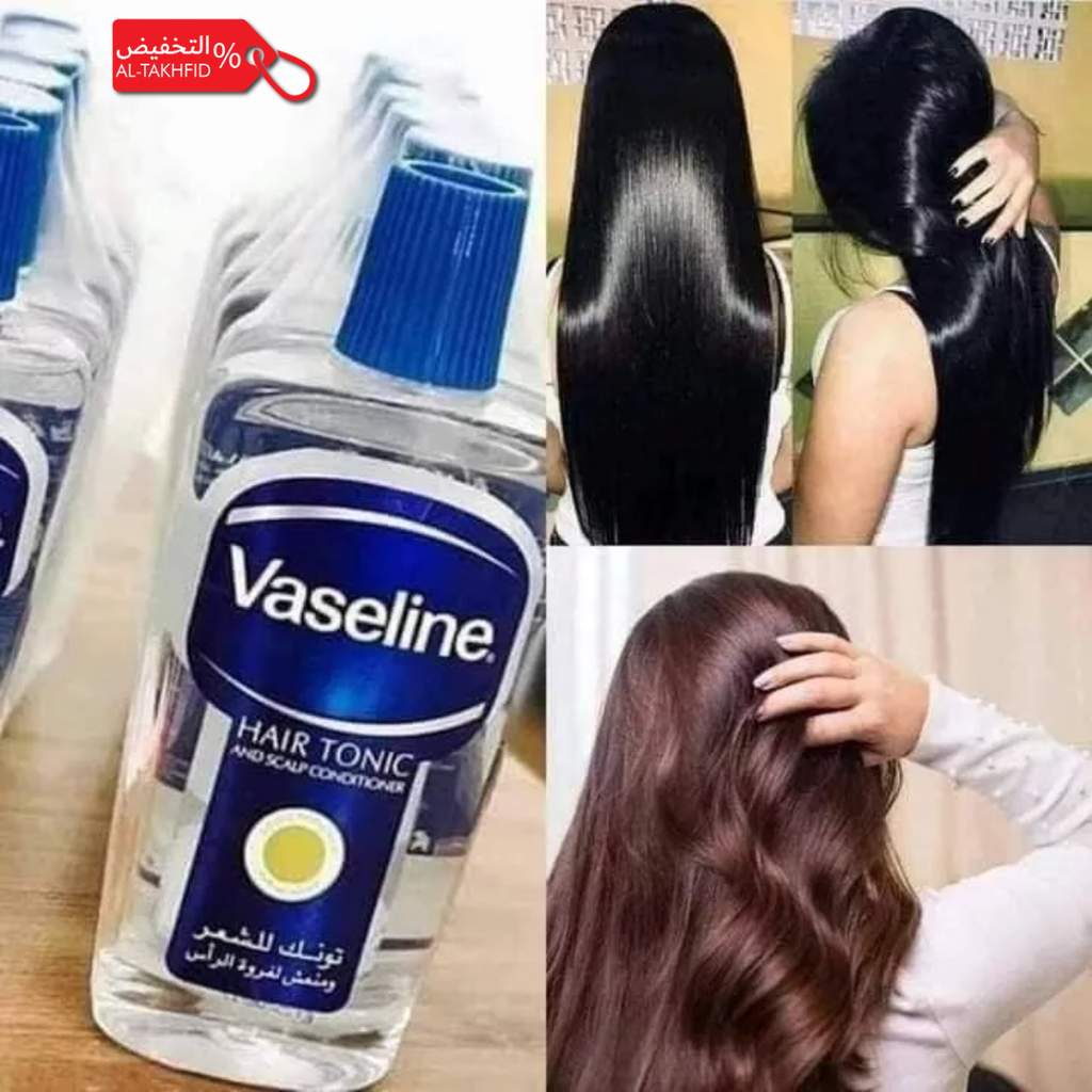 فازلين تونيك للشعر وبلسم لفروة الرأس | مضاد للقشرة، لمعان وعناية | KSA Classic