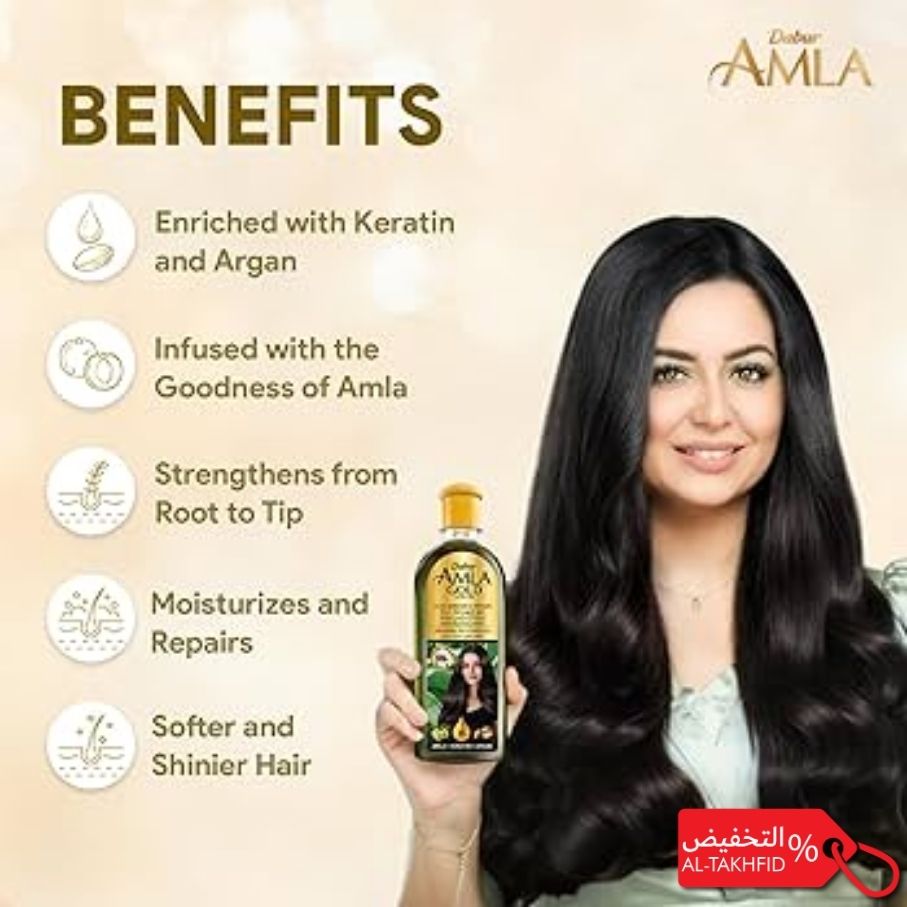 Dabur Amla Gold Hair Oil (300ml) Benefits