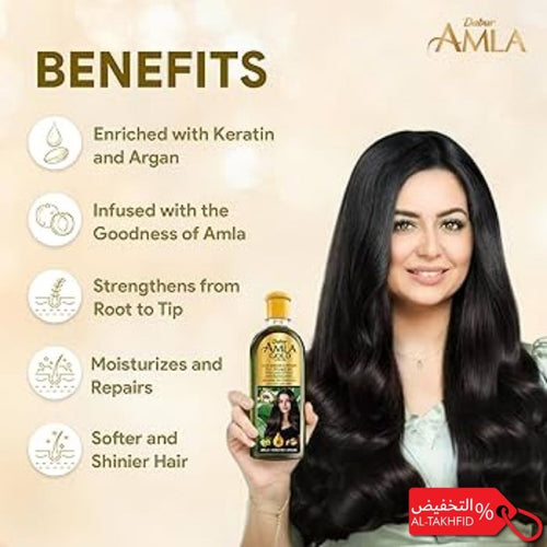Dabur Amla Gold Hair Oil (300ml) Benefits