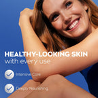 لوشن الجسم المغذي من نيفيا | ترطيب مكثف يدوم 72 ساعة للبشرة شديدة الجفاف (سيروم مغذي عميق وزيت اللوز)